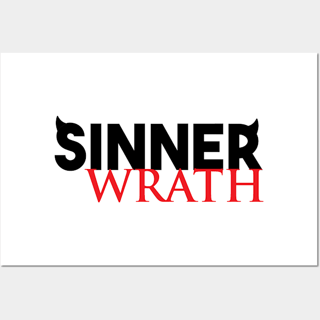 Sinner - Wrath Wall Art by artpirate